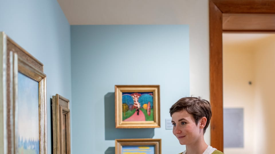Ausstellung von Jan Zrzavý im Schloss Telč | Foto: NPÚ