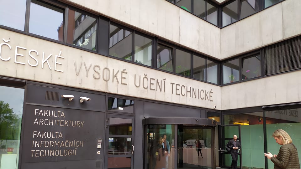 Fakultät für Architektur der Technischen Universität ČVUT | Foto: Magdalena Hrozínková,  Radio Prague International