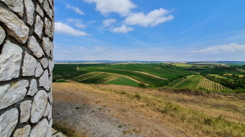 Blick von der Kapelle der Heiligen Cyrillus und Methodius in Hradišťko | Foto: Radek Bortlík, Tschechischer Rundfunk Blick von der Kapelle der Heiligen Cyrillus und Methodius in Hradišťko | Foto: Radek Bortlík, Tschechischer Rundfunk