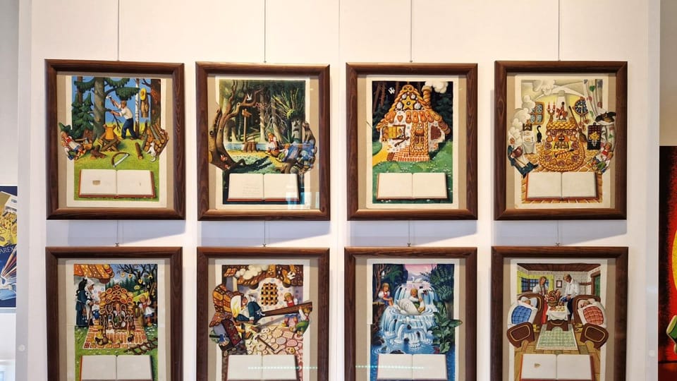 Ausstellung Das märchenhafte Weihnachtsfest von Vojtěch Kubašta | Foto: Petr Kubát, Tschechischer Rundfunk Ausstellung Das märchenhafte Weihnachtsfest von Vojtěch Kubašta | Foto: Petr Kubát, Tschechischer Rundfunk