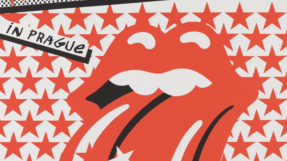 Rolling Stones in Prag im Jahr 1990, Autor Karel Haloun | Foto: Projekt Identita Rolling Stones in Prag im Jahr 1990, Autor Karel Haloun | Foto: Projekt Identita