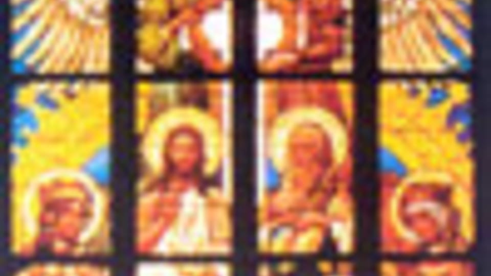 Franz Josef I. - Fenster in der St. Barbora-Kirche in Kutna Hora Franz Josef I. - Fenster in der St. Barbora-Kirche in Kutna Hora