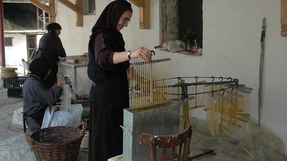 Kerzenherstellung im Kloster Govora  (Foto: Jana Šustová)