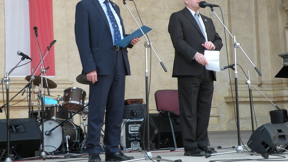 Mojmír Kallus und Daniel Meron (Foto: Martina Schneibergová) Mojmír Kallus und Daniel Meron (Foto: Martina Schneibergová)