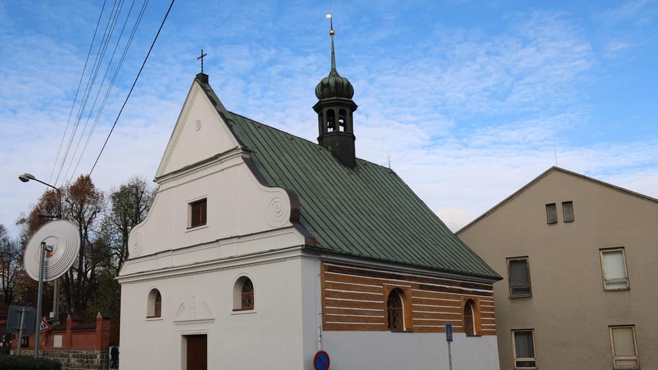 Friedhofskapelle in Odry (Foto: Archiv des Denkmalschutzamtes) Friedhofskapelle in Odry (Foto: Archiv des Denkmalschutzamtes)