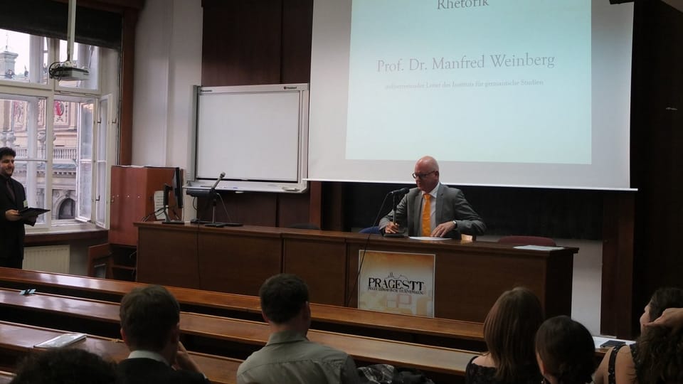 Foto: Offizielle Facebook-Seite der Prager Germanistischen Studententagung Foto: Offizielle Facebook-Seite der Prager Germanistischen Studententagung