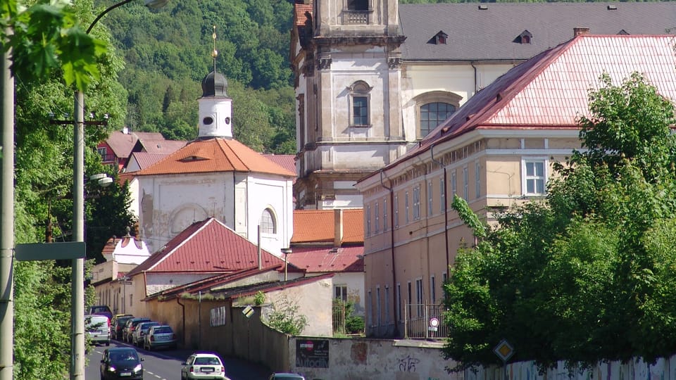Wallfahrtskirche der Schmerzhaften Mutter Gottes in Bohosudov / Mariaschein (Foto: Archiv des Tschechischen Rundfunks - Radio Prag) Wallfahrtskirche der Schmerzhaften Mutter Gottes in Bohosudov / Mariaschein (Foto: Archiv des Tschechischen Rundfunks - Radio Prag)