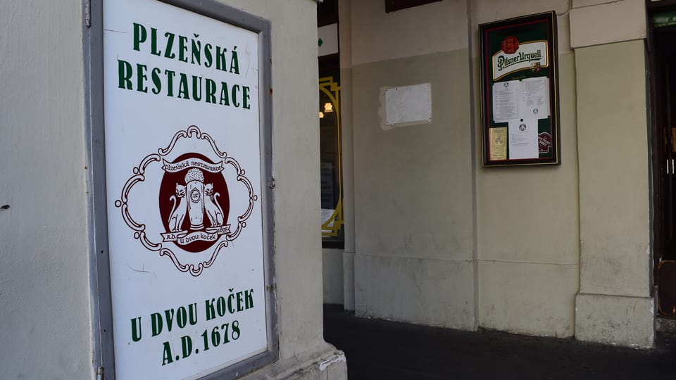 Bierstube „U dvou koček“ (Foto: Ondřej Tomšů) Bierstube „U dvou koček“ (Foto: Ondřej Tomšů)