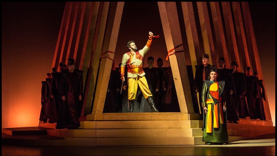 Nabucco  (Foto: Patrik Borecký,  Archiv des Nationaltheaters in Prag)