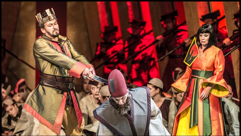 Nabucco (Foto: Patrik Borecký, Archiv des Nationaltheaters in Prag) Nabucco (Foto: Patrik Borecký, Archiv des Nationaltheaters in Prag)