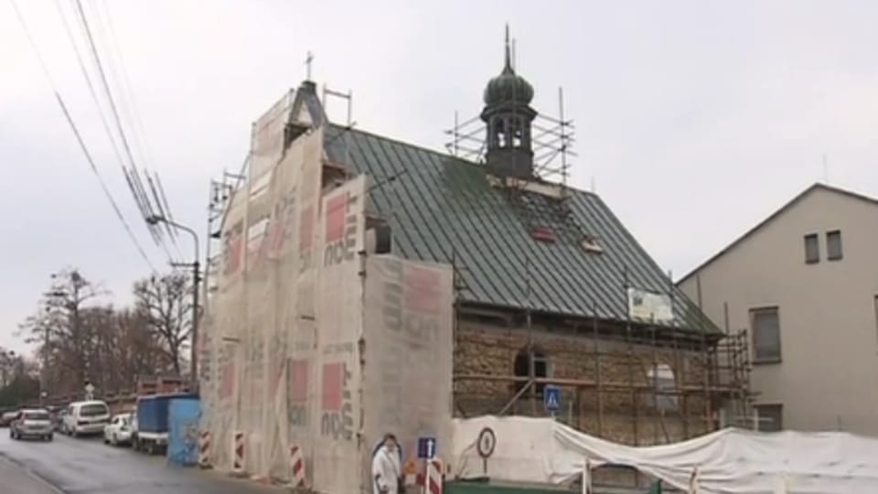 Friedhofskapelle in Odry  (Foto: Tschechisches Fernsehen)