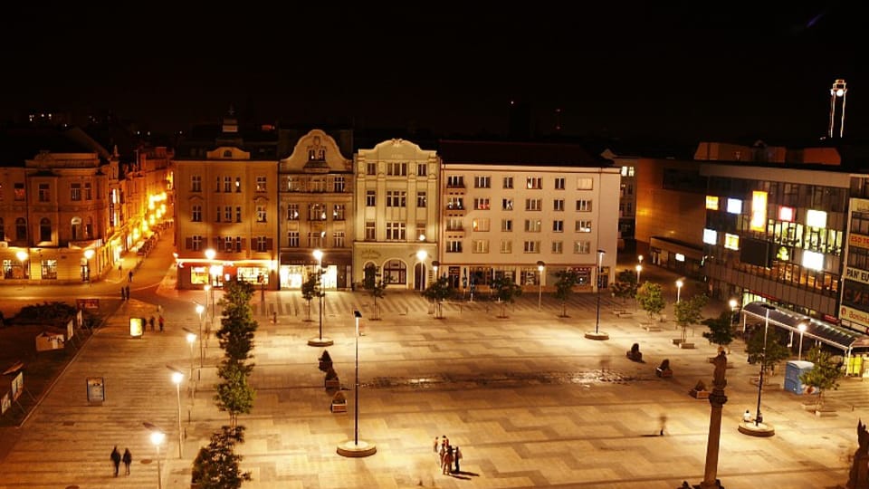 Ostrava,  Masaryk-Platz  (Foto: LabBrab,  CC BY-SA 4.0)