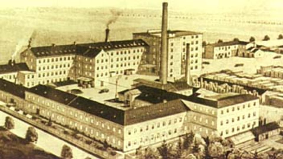 Die Petrof-Fabrik zu Beginn des 20. Jahrhunderts