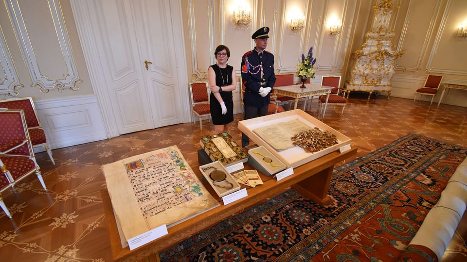 Repräsentationssäle der Prager Burg (Foto: Ondřej Tomšů) Repräsentationssäle der Prager Burg (Foto: Ondřej Tomšů)