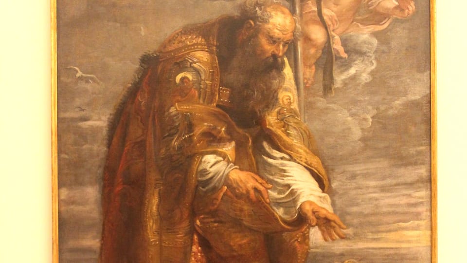 Peter Paul Rubens: Hl. Augustin (Foto: Štěpán Havlíček) Peter Paul Rubens: Hl. Augustin (Foto: Štěpán Havlíček)