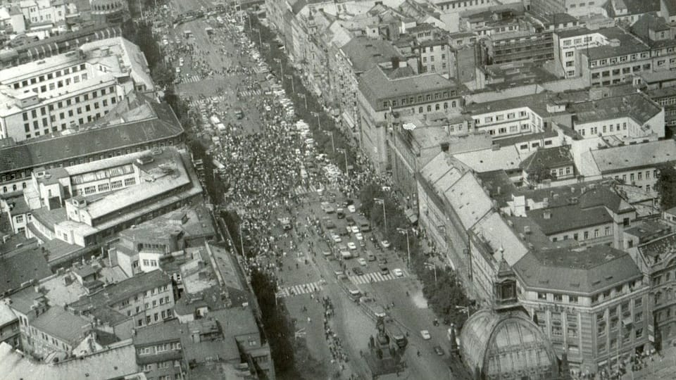 21. August 1969 (Foto: Archiv des Museums der tschechischen Polizei) 21. August 1969 (Foto: Archiv des Museums der tschechischen Polizei)
