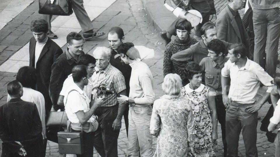 21. August 1969 (Foto: Archiv des Museums der tschechischen Polizei) 21. August 1969 (Foto: Archiv des Museums der tschechischen Polizei)