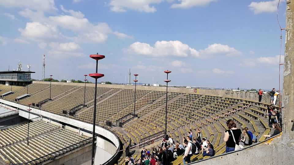 Stadion Strahov | Foto: Štěpánka Budková, Radio Prague International Stadion Strahov | Foto: Štěpánka Budková, Radio Prague International