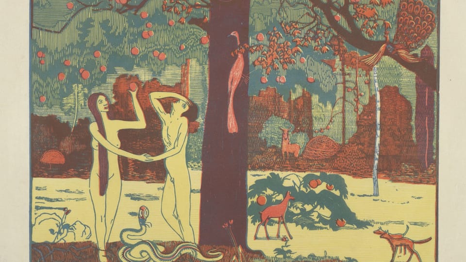 Josef Váchal, Paradies, 1912 | Foto: Archiv Muzea umění Olomouc Josef Váchal, Paradies, 1912 | Foto: Archiv Muzea umění Olomouc