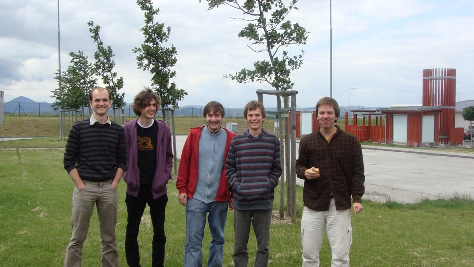 Gruppe Zrní auf dem Weg nach Berlin Gruppe Zrní auf dem Weg nach Berlin
