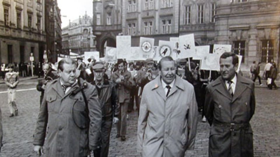 'Friedensdemonstration zum Kindertag',  1. Juni 1983,  Prag