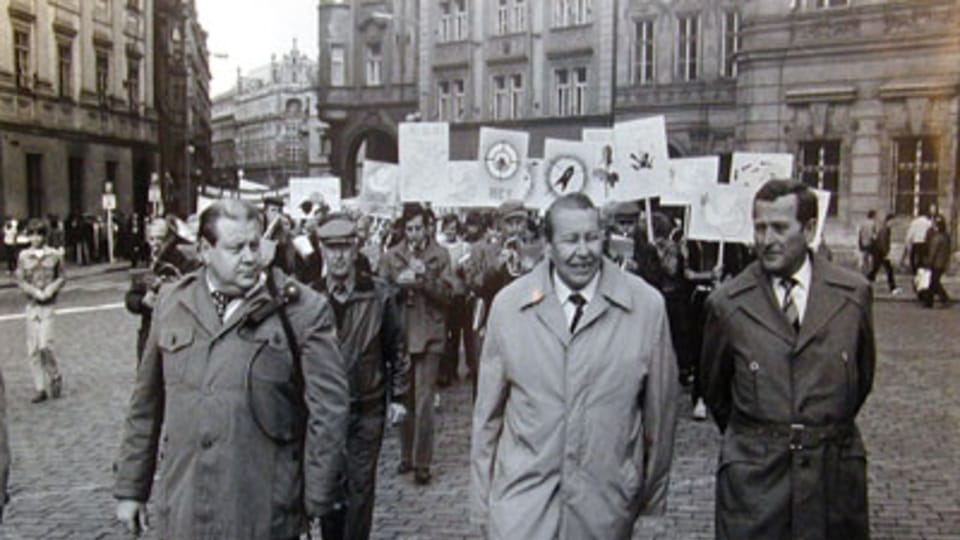 'Friedensdemonstration zum Kindertag', 1. Juni 1983, Prag 'Friedensdemonstration zum Kindertag', 1. Juni 1983, Prag