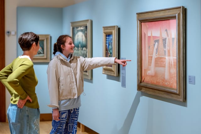 Ausstellung von Jan Zrzavý im Schloss Telč | Foto: NPÚ