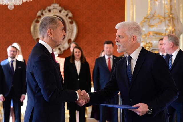 Andrej Babiš und Petr Pavel | Foto: Michal Kamaryt,  ČTK