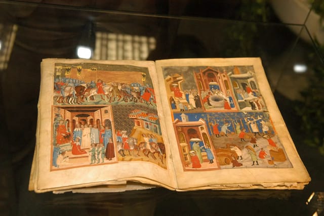 Fragment der Dalimil-Chronik wurde 2005 in Paris versteigert. | Foto: Nationalbibliothek