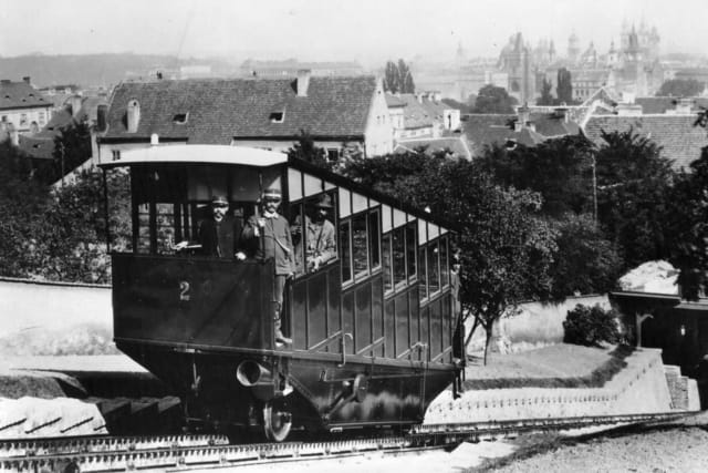 Petřín-Seilbahn,  1891 | Foto: Prager Verkehrsbetriebe