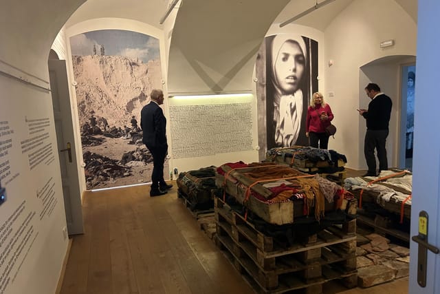 Ausstellung Verbrechen ohne Namen | Foto: Lucie Heyzlová,  Tschechischer Rundfunk