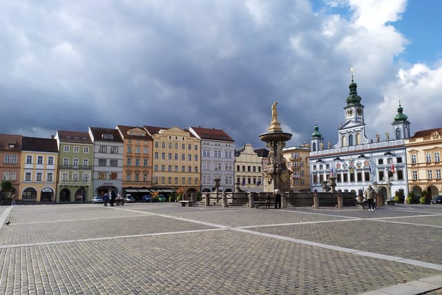 Marktplatz in České Budějovice | Foto: Barbora Němcová,  Radio Prague International