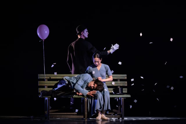 Paul Irmatov und Aya Okumura | Foto: Serghei Gherciu,  Nationaltheater Prag