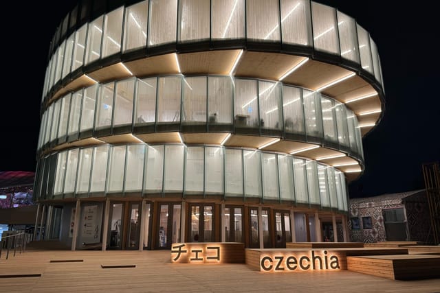 Tschechien ist bei der Weltausstellung mit einem eigenen Pavillon dabei | Foto: Büro des Generalkommissars,  EXPO 2025