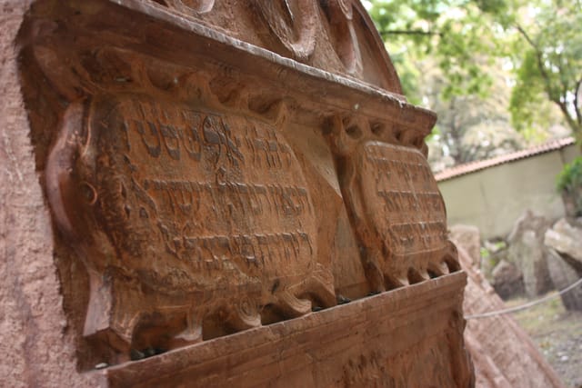 Grab von Rabbi Löw auf dem Alten Jüdischen Friedhof  (Foto: Štěpánka Budková)