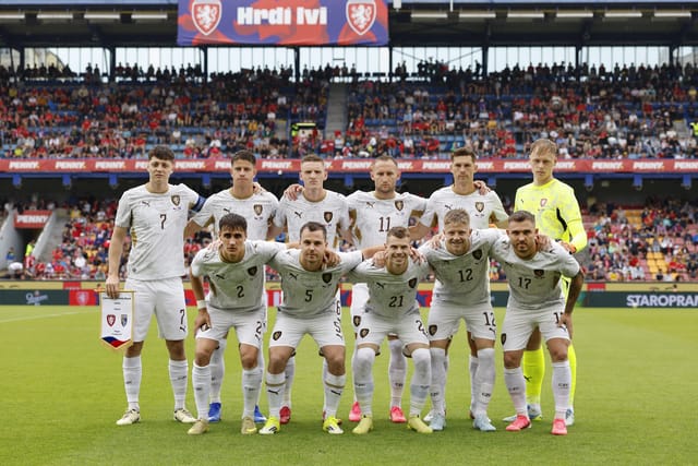 Die tschechische Fußballnationalmannschaft | Foto: Pavel Lebeda,  ČTK