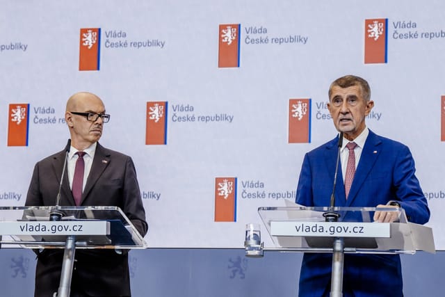 Oto Klempíř und Andrej Babiš | Foto: Petr Topič a/,  /z MFDNES + LN / Profimedia