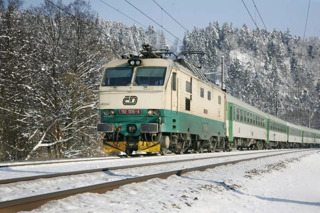 Lokomotive 151 'Banane' | Foto: Tschechische Eisenbahnen