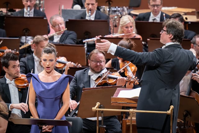 Corinne Winters und Jakub Hrůša | Foto: Dvořákova Praha