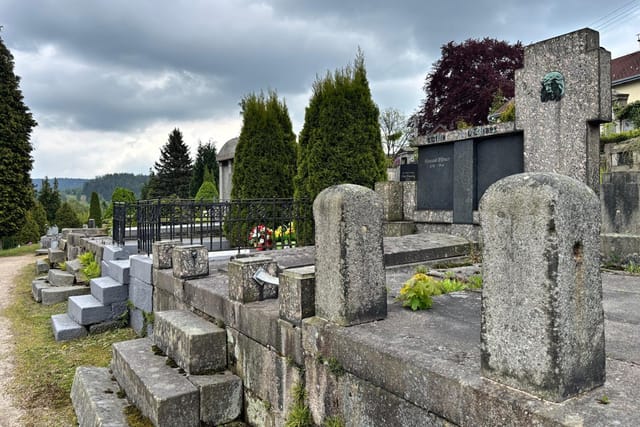 Deutsche Gräber auf dem Friedhof in Smržovka | Foto: Johana Tománková,  Tschechischer Rundfunk