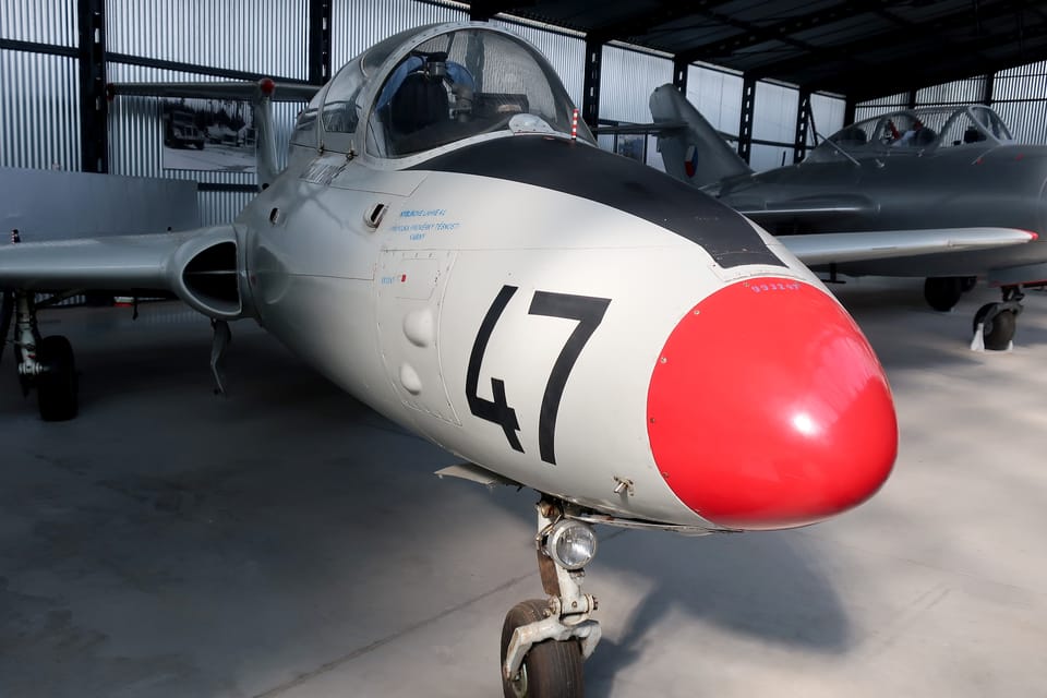Aero L-29 Delfín | Foto: Štepánka Budková, Radio Prague International Aero L-29 Delfín | Foto: Štepánka Budková, Radio Prague International
