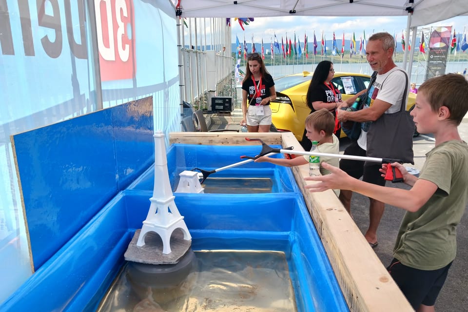 Tschechisches Olympiafest in der Stadt Most 2024 | Foto: Guillaume Narguet, Radio Prague International Tschechisches Olympiafest in der Stadt Most 2024 | Foto: Guillaume Narguet, Radio Prague International