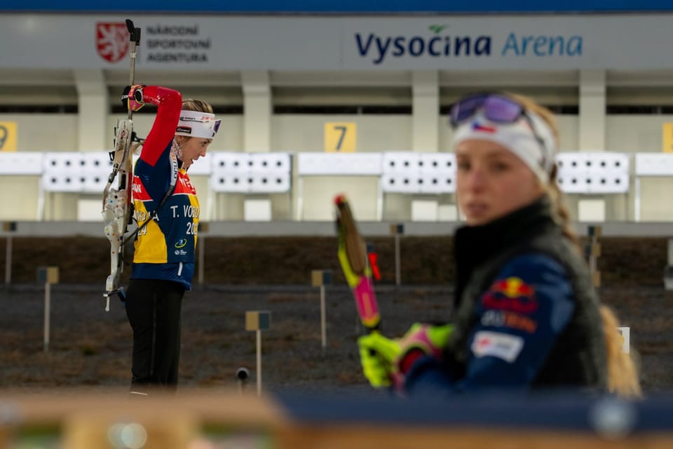 Markéta Davidová und Tereza Voborníková | Foto: Zuzana Jarolímková, iROZHLAS.cz Markéta Davidová und Tereza Voborníková | Foto: Zuzana Jarolímková, iROZHLAS.cz