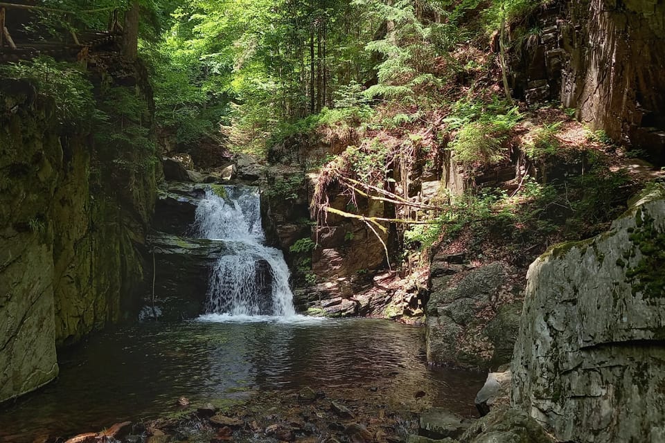 Rešov-Wasserfall | Foto: Aleš Spurný,  Radio Prague International