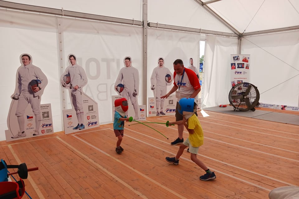 Tschechisches Olympiafest in der Stadt Most 2024 | Foto: Guillaume Narguet, Radio Prague International Tschechisches Olympiafest in der Stadt Most 2024 | Foto: Guillaume Narguet, Radio Prague International