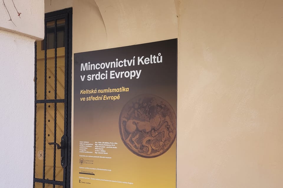 Im Schloss befindet sich eine Ausstellung zur keltischen Kultur | Foto: Hana Slavická,  Radio Prague International