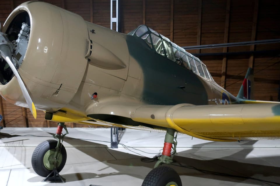 Noorduyn Harvard Mk.II B | Foto: Štěpánka Budková, Radio Prague International Noorduyn Harvard Mk.II B | Foto: Štěpánka Budková, Radio Prague International