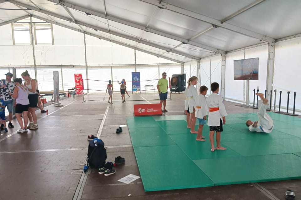 Tschechisches Olympiafest in der Stadt Most 2024 | Foto: Guillaume Narguet, Radio Prague International Tschechisches Olympiafest in der Stadt Most 2024 | Foto: Guillaume Narguet, Radio Prague International