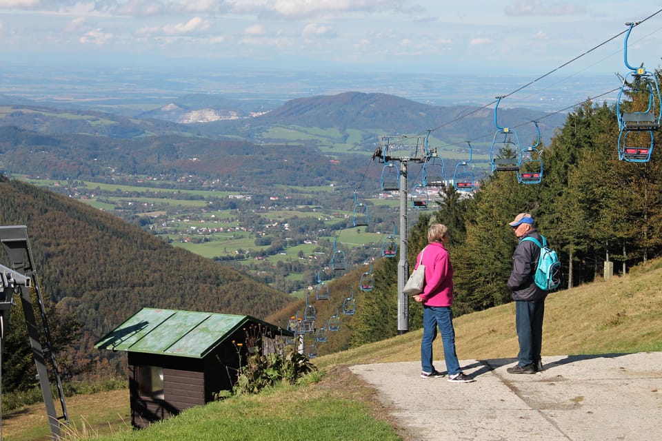 Sesselbahn auf Pustevny | Foto: Ondřej Tomšů,  Radio Prague International