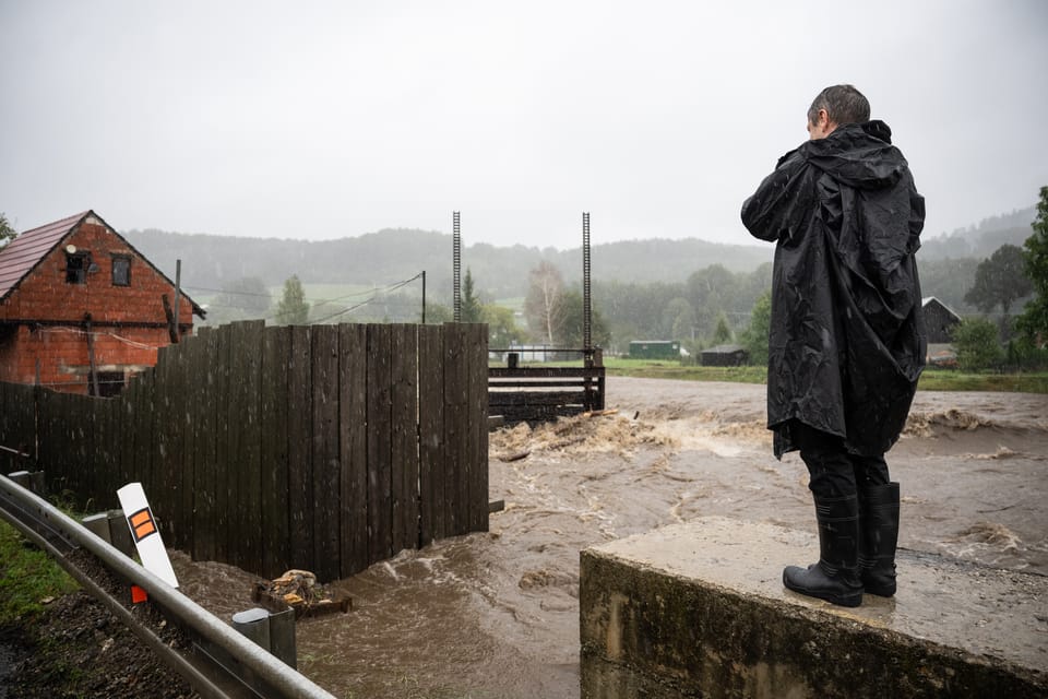 Fluss Bělá in Česká Ves | Foto: René Volfík, iROZHLAS.cz Fluss Bělá in Česká Ves | Foto: René Volfík, iROZHLAS.cz